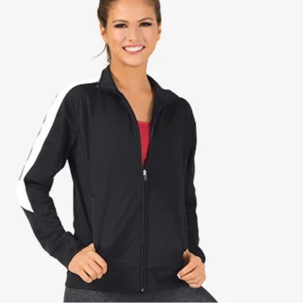 AUGUSTA ZIP FRONT WARMUP JACKET